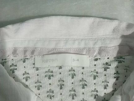 Блузка на 3 года