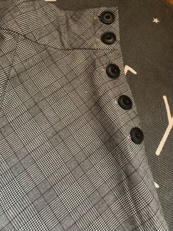 Юбка Zara миди в клетку