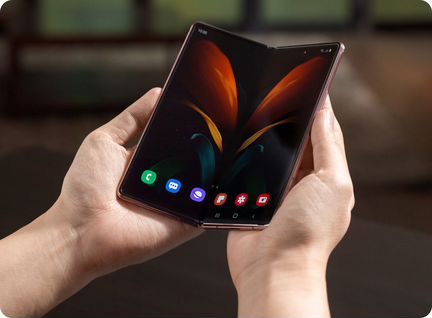 Samsung Galaxy Z Fold 2 чёрный/бронзовый