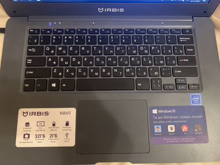 Ноутбук Irbis NB60