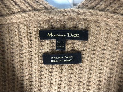 Свитер massimo dutti шерсть