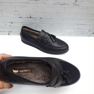 Мужские топсайдеры натуральная кожа натуральный ме