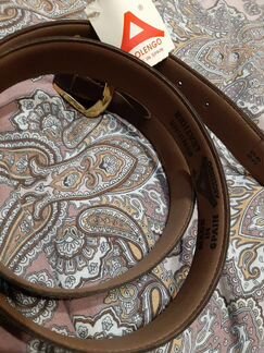 Ремень мужской фирменный кожаный Abolengo