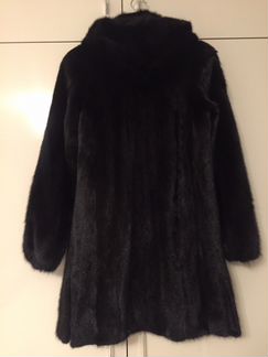 Норковая шуба, размер 42-44