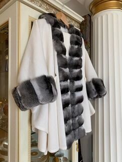 Костюм с Мехом шиншиллы