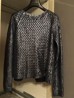 Свитер металлизированный