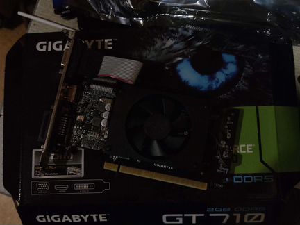 Видеокарта gefors gt710 2gb