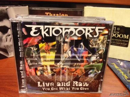 Ektomorf-Live And Raw CD+ DVD metal
