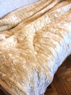 Новое меховое покрывало (плед) двухстороннее
