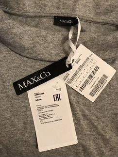 Новая серая водолазка MaxMara MAX&Co