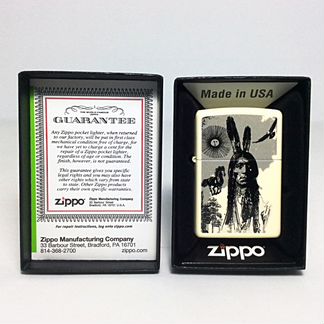 Зажигалка Zippo Indian Portrait