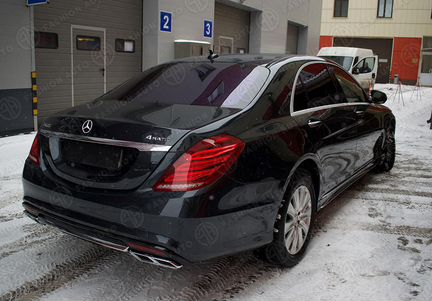 Вставка в задний диффузор mercedes s 222 w 222