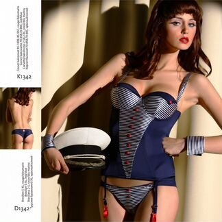 Новый Корсет с трусиками бразильяна Jolidon K1342