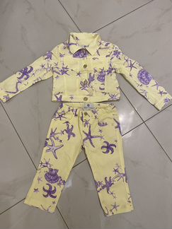 Комплект костюм versace оригинал джинс
