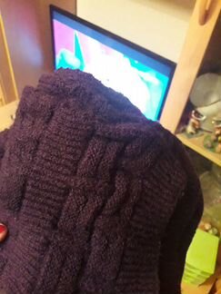 Шапка плюс шарф, комплект