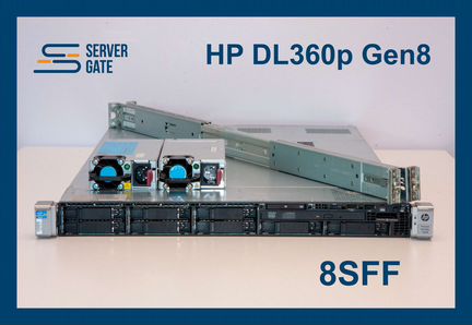 Сервер HP DL360p G8 2x E5-2650v2 32 GB