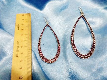Серьги красивые, бижутерия, сережки женские