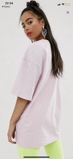 Футболка bershka oversize
