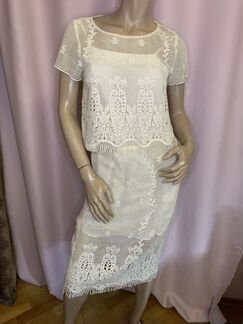 Костюм из французского кружева