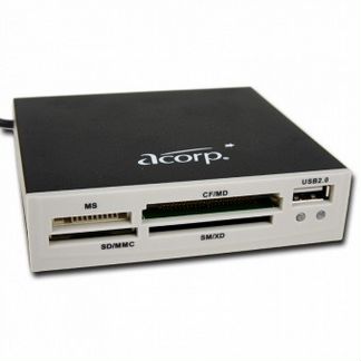 Устройство чтения карт памяти acorp crip200-W USB