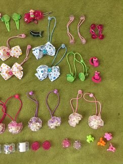 Резиночки, заколки, крабики и т.д