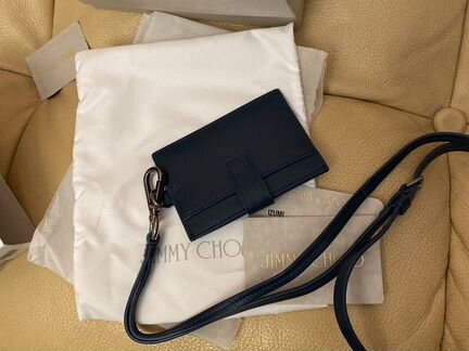 Картхолдер с ремешком jimmy choo