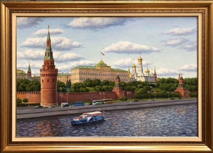 Картина Москва Кремль «Вид на Кремль»