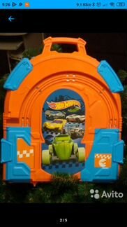 Hot wheels трек скоростной в чемоданчике