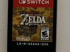Zelda BotW (Nintendo Switch с коробкой)