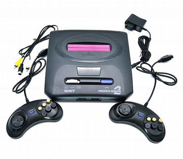 Приставка игровая Sega Drive 2 + 368 игр внутри