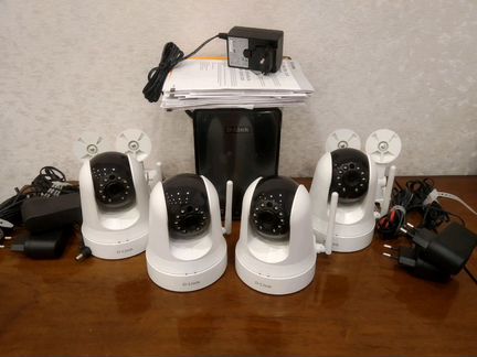 Комплект беспроводного видеонаблюдения