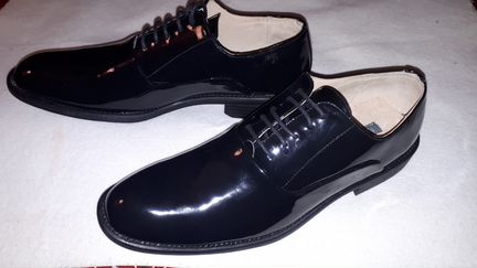 Полуботинки лакированные M&S