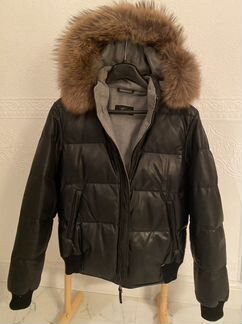 Кожаный пуховик Tantal