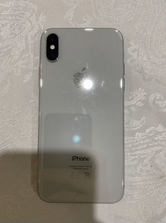 Телефон iPhone x 256 silver