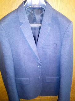 Костюм школьный бостон. Рост 146. Цвет серый