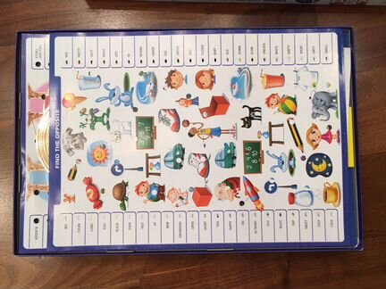 Настольная детская игра « Изучаем Английский». Нов