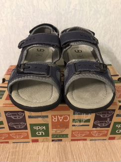 Новые летние сандали для мальчика.Размер 37. Синие