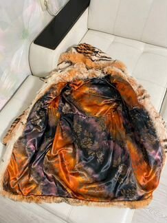 Детская Шуба из натурального кролика