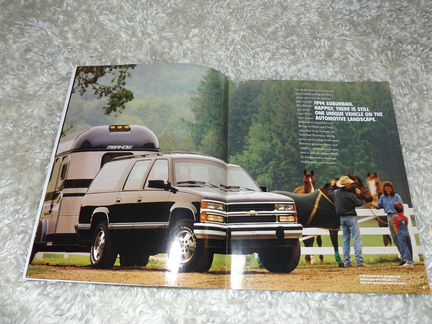 Chevrolet. Рекламный журнал Джипов 1994