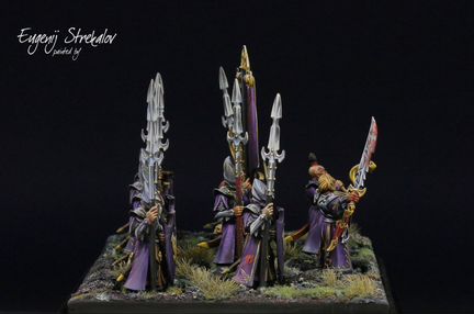 Warhammer AoS FB Темные эльфы Dark Elves