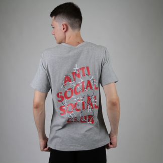 Футболка assc серая