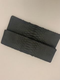 Клатч из кожи питона