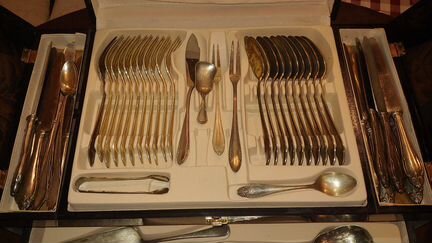 Столовые приборы Wellner gowe Wello (серебрение)