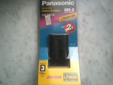 Аккумулятор Panasonic CGR-V610