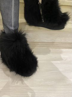 Новые зимние п/сапоги Giuseppe Zanotti. Натуральны