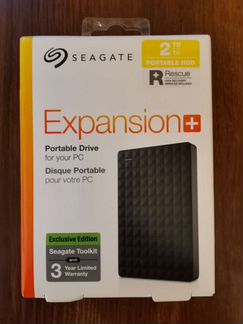 Переносной жёсткий диск HDD Seagate Expansion+ 2TB