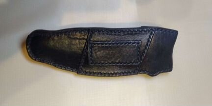 Чехол для ножа из натуральной кожи ручной работы