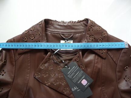 Новая кожаная куртка Gallotti Италия