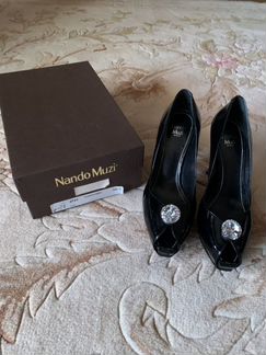 Туфли, Nando Muzi, оригинал, Италия, лак, 39,5