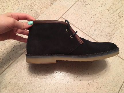 Ботинки синие Massimo Dutti